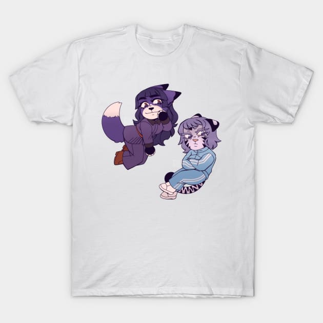 Violets v4 T-Shirt by paperstarzz